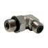 Codo a 90° Macho cara plana x Macho SAE O-ring Boss