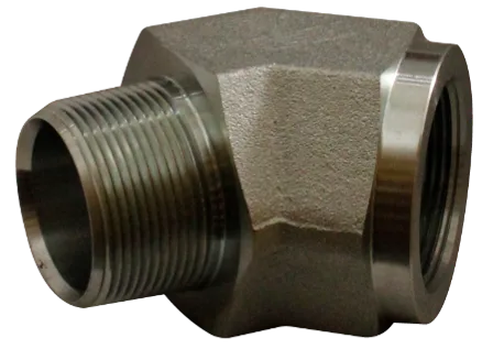 Codo a 45° Macho NPT x Hembra NPT