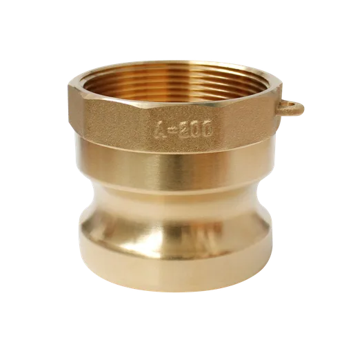 Camlock Bronce parte A de 4"