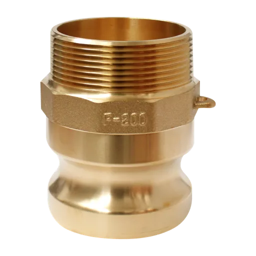 Camlock Bronce parte F de 4"