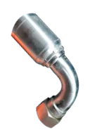 HEMBRA BSPP CODO A 90° PARA 4 Y 6 MALLAS