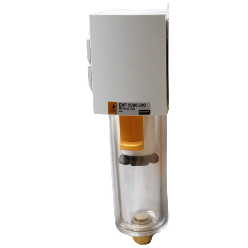 EA3000-03 Filtro purga manual 3/8" BSP, 40um