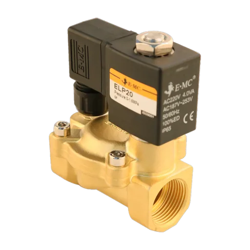 Válvula Solenoide 2/2, Accionamiento directo, NC, Sellos Viton,DC24V puertos 1/8" BSP