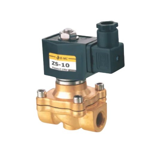 Válvula Solenoide orificio 10mm, Acero inox SS316, sellos NBR, DC24V puertos 3/8" BSP