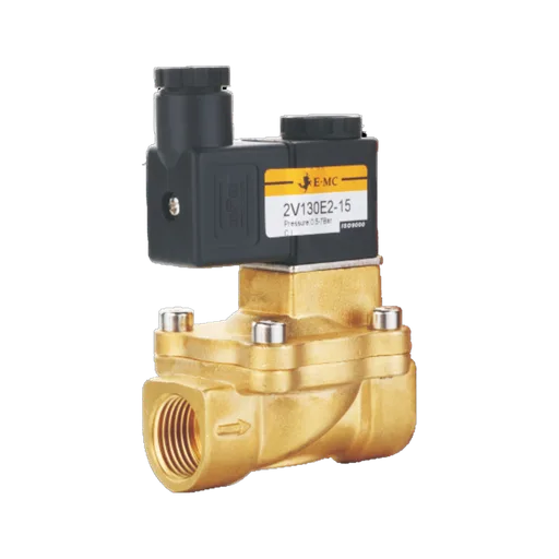Válvula Solenoide 2/2, NC, DC24V puertos 3/8" BSP