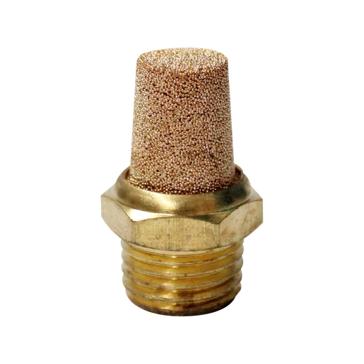 Silenciador tipo barril de Bronce 1" NPT