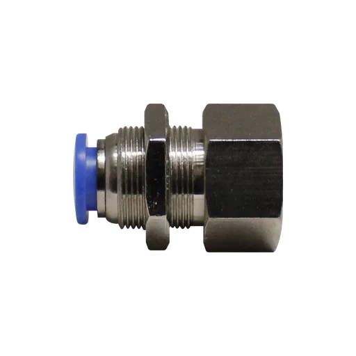 Pasamuros Hembra cuerda 1/4" BSP manguera 4 MM