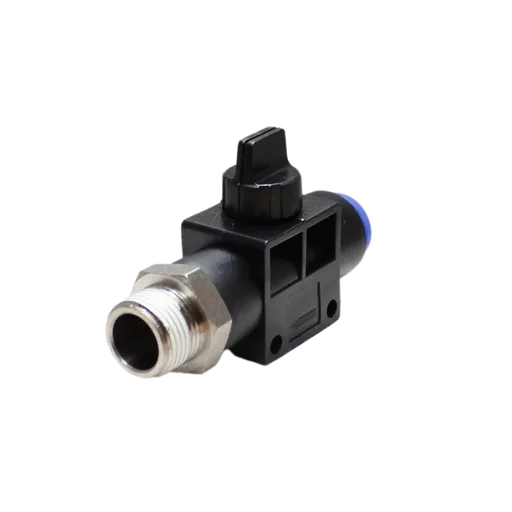 Válvula de Cierre manguera 12 MM cuerda 3/8" BSP