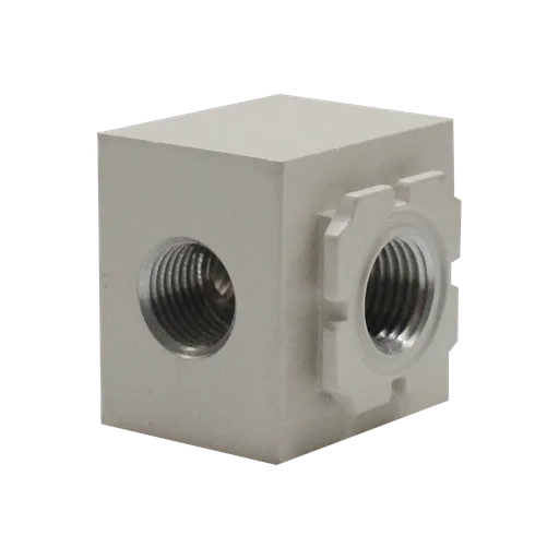 Módulo de derivación, para serie EAC, tamaño 2, 3 conexiones, puertos 1/8" BSP