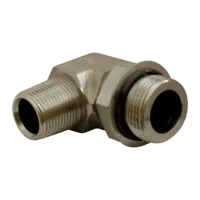 Codo a 90° Macho Oring Boss x Macho NPT